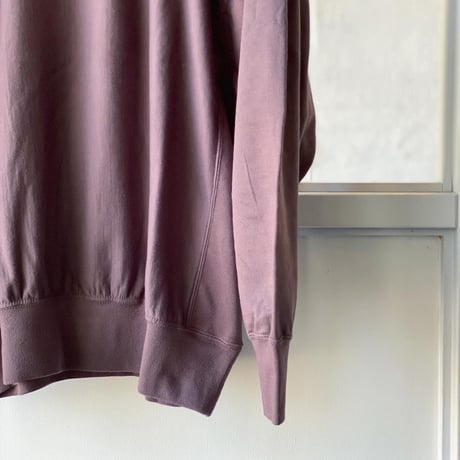 AURALEE SUPER HIGH GAUGE SWEAT BIG P/O (Mens)  A20SP01NU