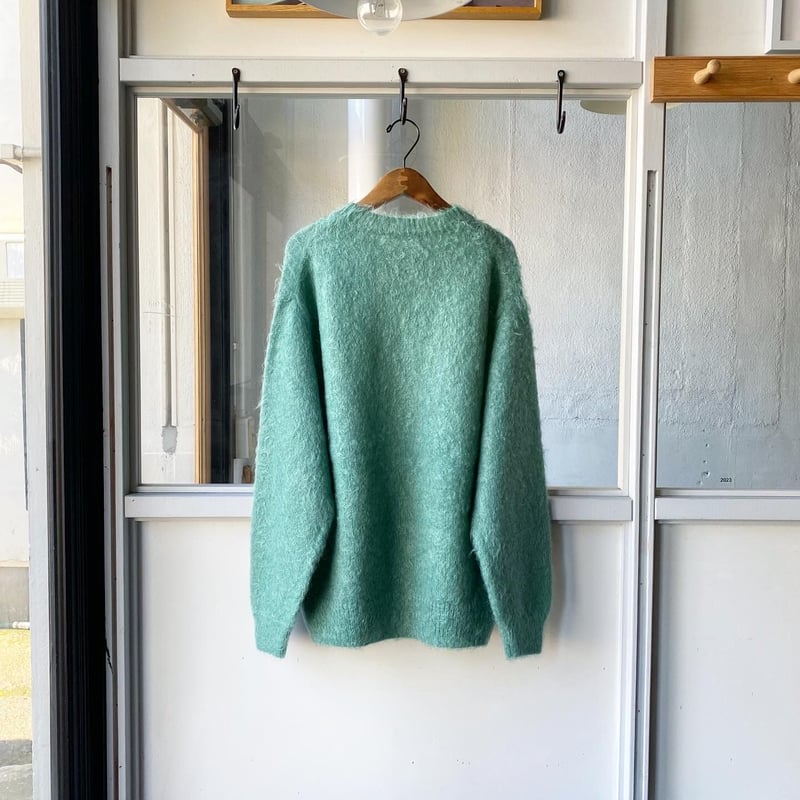 AURALEE BRUSHED SUPER KID MOHAIR KNIT P/O | Les AURALEE BRUSHED SUPER KID MOHAIR KNIT P/O | Les