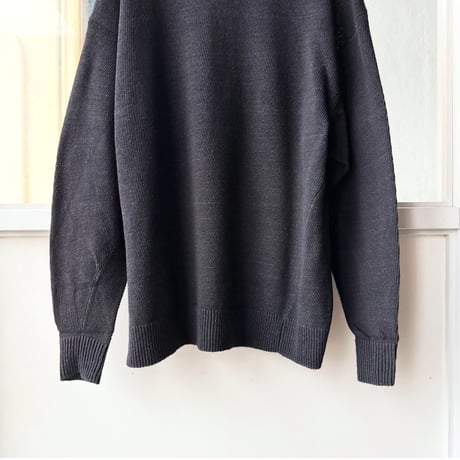 COMOLI　7G クルーネックニット
