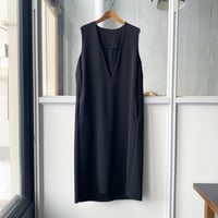ゴーシュ　ストレッチブラック ワンピース
