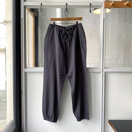 COMOLI　ウールビエラ ドローストリングパンツ