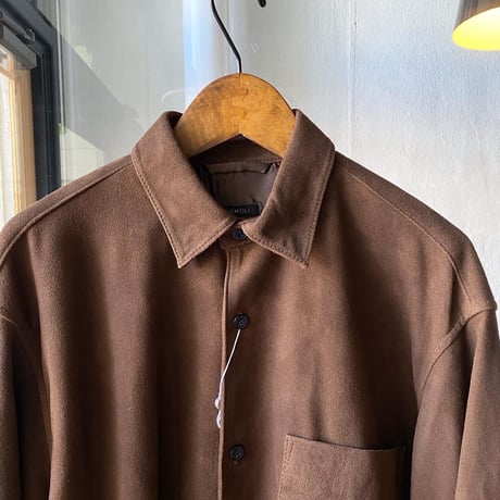 COMOLI   スエードコモリシャツ