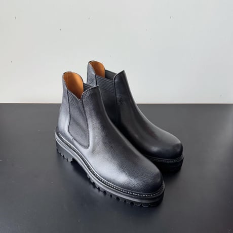 FOOTWORKS　Side Gore Boots in Grain Leather