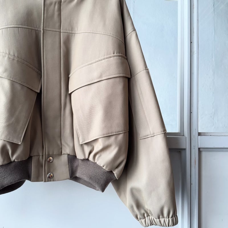 AURALEE LIGHT WOOL MAX GABARDINE CHAMBRAY PADDE AURALEE LIGHT WOOL MAX GABARDINE CHAMBRAY PADDE