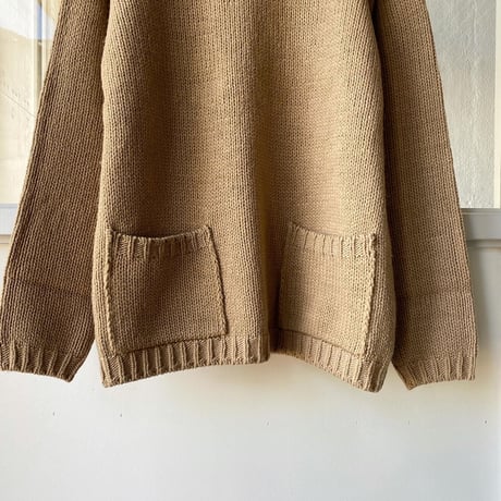 AURALEE  　WOOL FELT YARN KNIT P/O