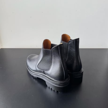FOOTWORKS　Side Gore Boots in Grain Leather