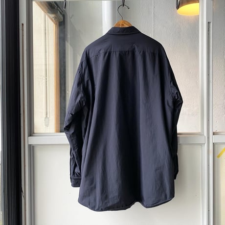 COMOLI ナイロン シャツジャケット