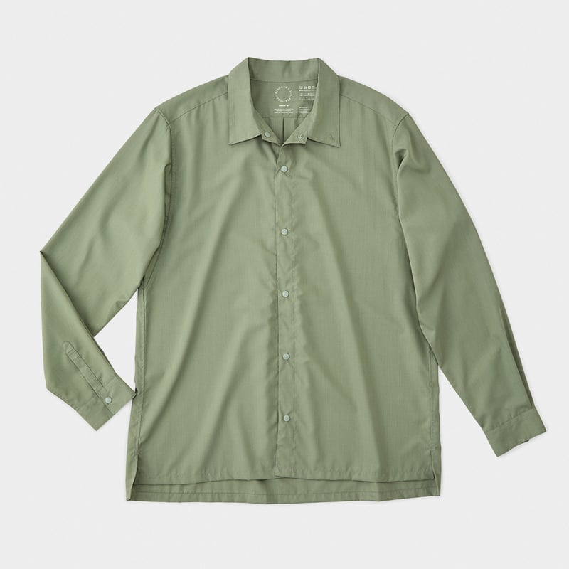 山と道 Bamboo Shirt - Unisex ※在庫あり | Less Hi 山と道 Bamboo Shirt - Unisex ※在庫あり | Less Hi