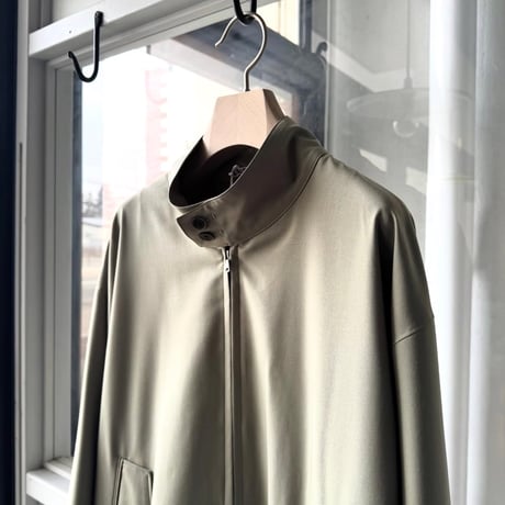 AURALEE　ULTRA FINE TROPICAL WOOL ZIP BLOUSON