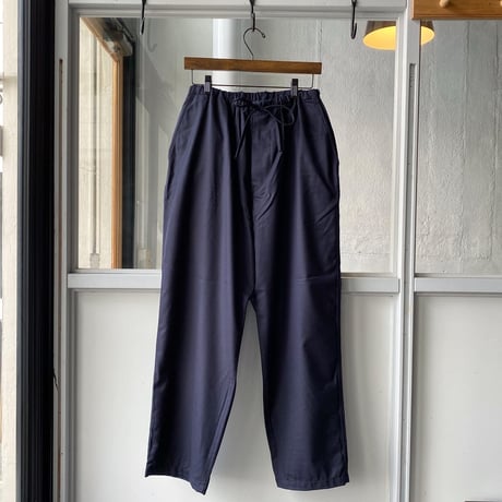 COMOLI   ウールフラノ ドローストリングパンツ (U03-03003)