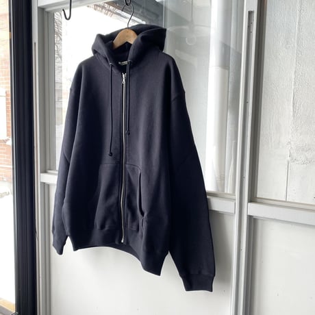 AURALEE　HEAVY BD SWEAT ZIP PARKA