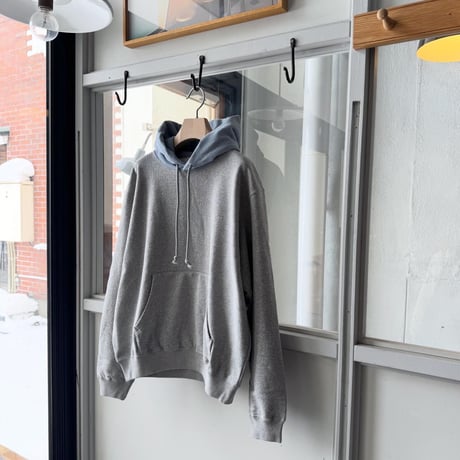 AURALEE　SMOOTH SOFT BD SWEAT P/O PARKA