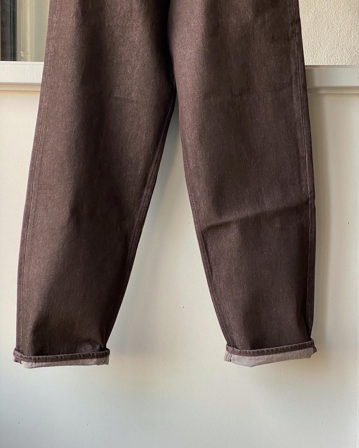 AURALEE HARD TWIST DENIM WIDE PANTS | Less H