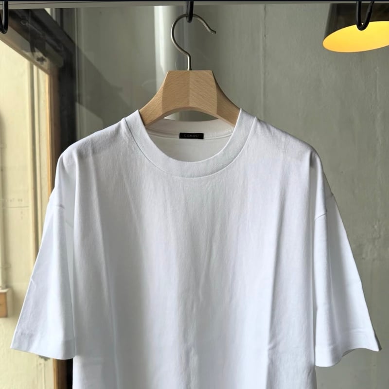 COMOLI コットンジャージ 半袖Tシャツ | Less