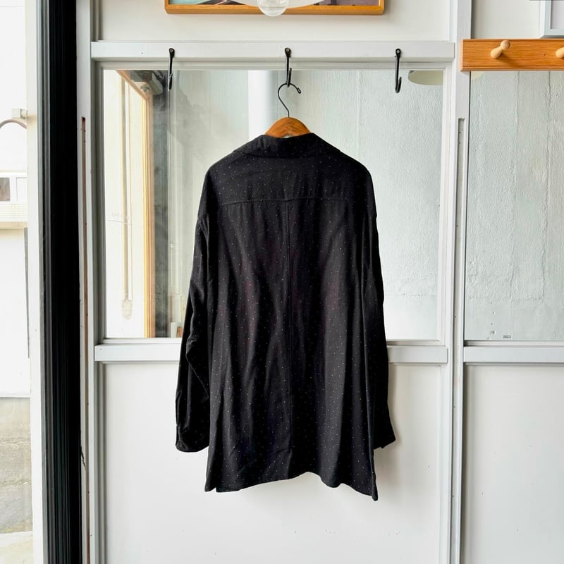 COMOLI シルクノイル ドット シャツジャケット | Less Higashikawa COMOLI シルクノイル ドット シャツジャケット | Less Higashikawa