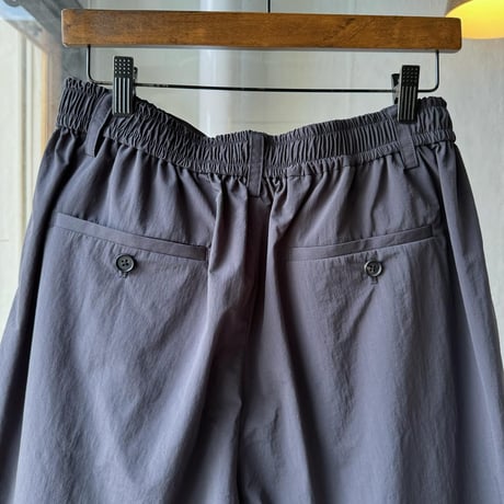 ssstein　  WINDPROOF NYLON WIDE EASY SHORT TROUSERS