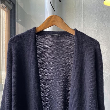 COMOLI　カシミヤ製品染 カーディガン
