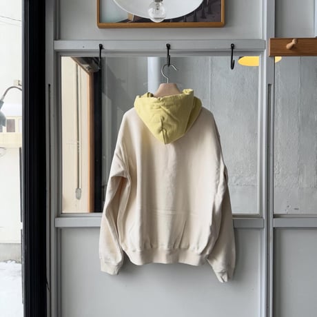 AURALEE　SMOOTH SOFT BD SWEAT P/O PARKA