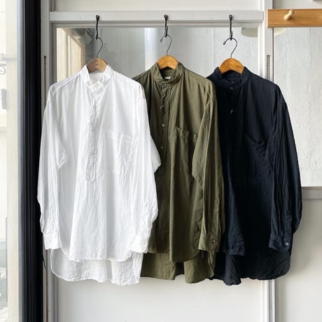 COMOLI  ベタシャン プルオーバーシャツ