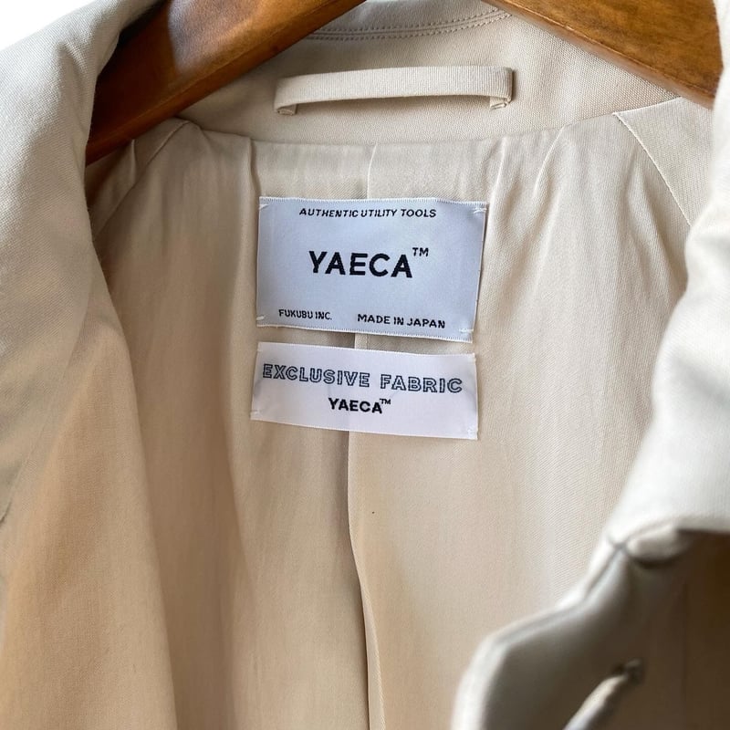 YAECA ステンカラーコート スタンダード PADDING | Less Higashi YAECA ステンカラーコート スタンダード PADDING | Less Higashi