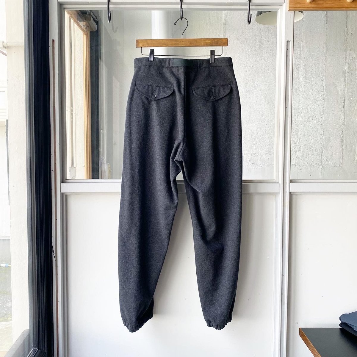 caselyhayford パンツ comoli marni y's COMOLI(コモリ) / カシミヤドローストリングパンツ | 公式通販