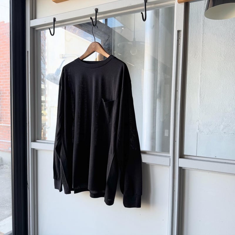 COMOLI サマーウール 長袖Tシャツ | Less Higashikawa COMOLI サマーウール 長袖Tシャツ | Less Higashikawa