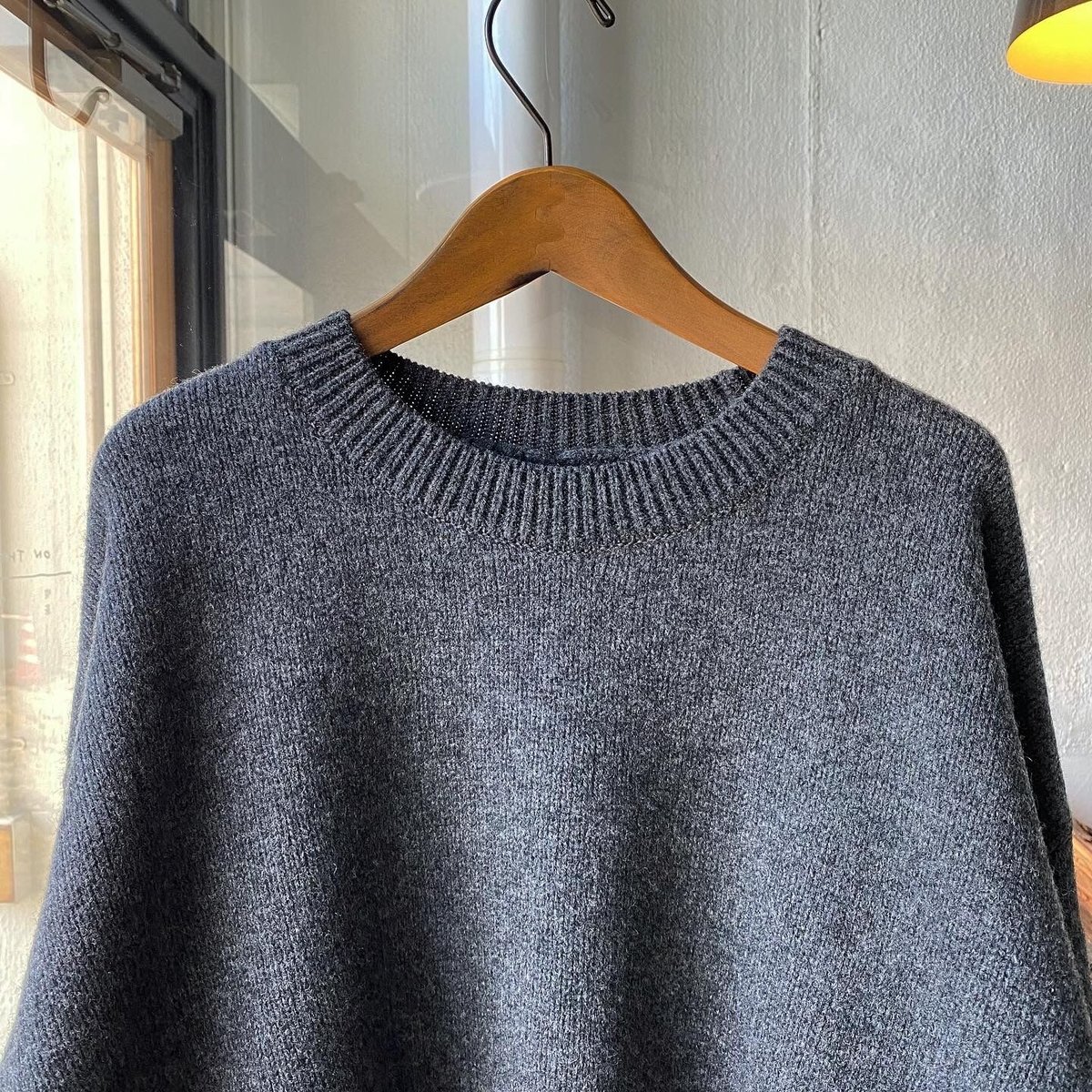 stein EX FINE LAMBS CREW NECK KNIT LS - S stein EX FINE LAMBS CREW NECK KNIT LS - S