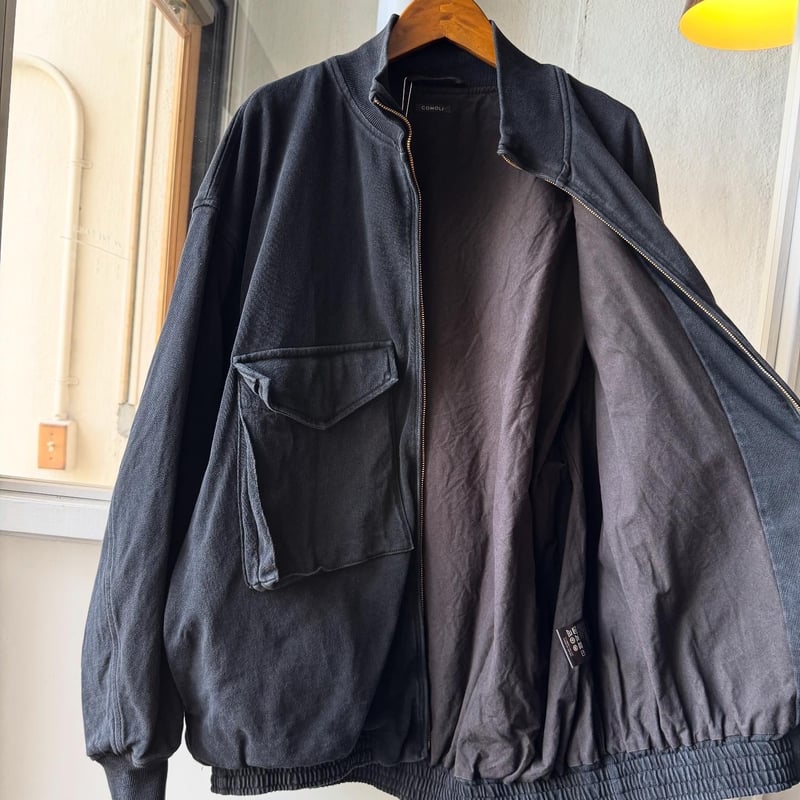 COMOLI 24SS コットンジャージ G8ジャケット 3 24ss コットンジャージG8ジャケット
