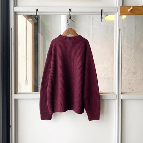 YAECA [CONTEMPO]　カシミヤクルーネックニット - UNISEX