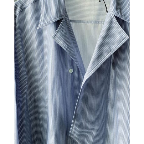 AURALEE 　GIZA LIGHT WEIGHT DOUBLE-CLOTH P/O SHIRTS  (mens)