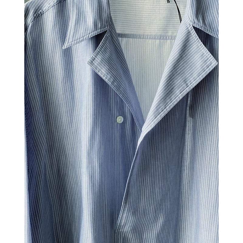 AURALEE GIZA LIGHT WEIGHT DOUBLE-CLOTH P/O SHI