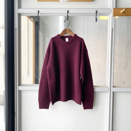 YAECA [CONTEMPO]　カシミヤクルーネックニット - UNISEX