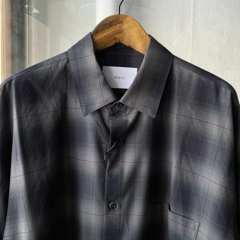 stein シュタイン　OVERSIZED DOWN PATTERN SHIRT stein OVERSIZED DOWN PATTERN SHIRT stein シュタイン OVERSIZED DOWN