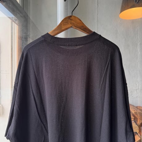 COMOLI　コットンメッシュ 半袖Tシャツ