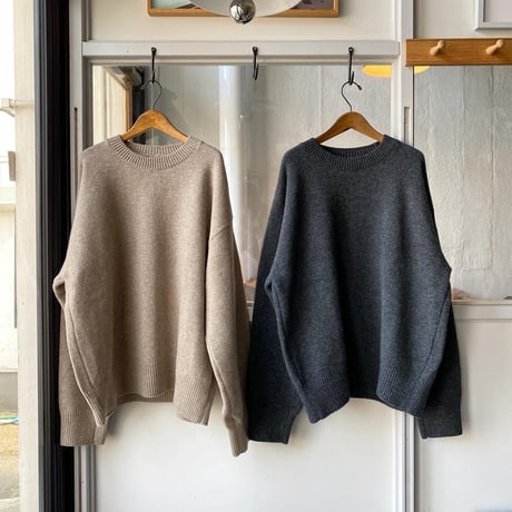 stein      EX FINE LAMBS CREW NECK KNIT LS  - ST.449