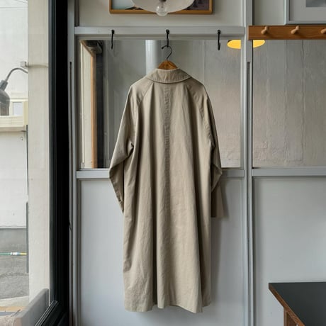 COMOLI　コットンギャバ バルカラーコート