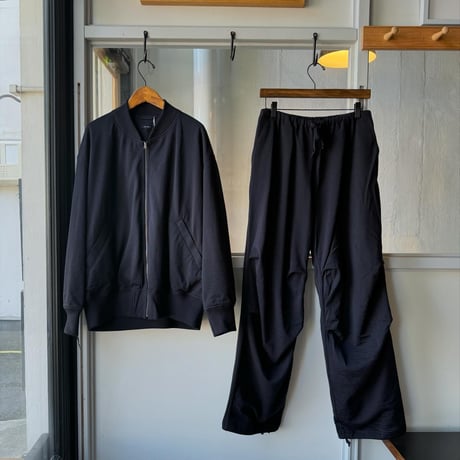 COMOLI　ウールニット ジップブルゾン