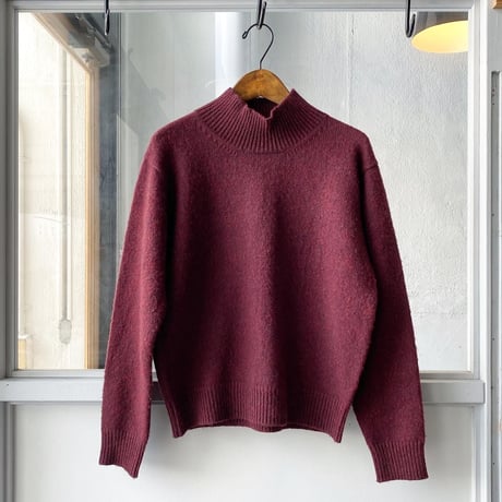 YAECA    [ WRITE ]    WOMENS ボトルネックニット　162216