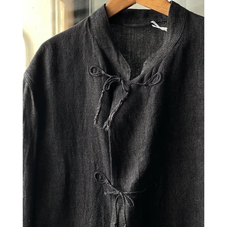 COMOLI  リネン スタンドカラージャケット