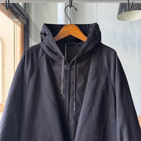 COMOLI　フーデッド ロングコート