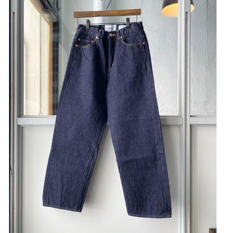 YAECA    [ WOMEN ]   デニム　ワイドストレート　11-14W