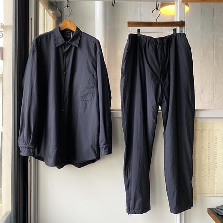 COMOLI ナイロン シャツジャケット