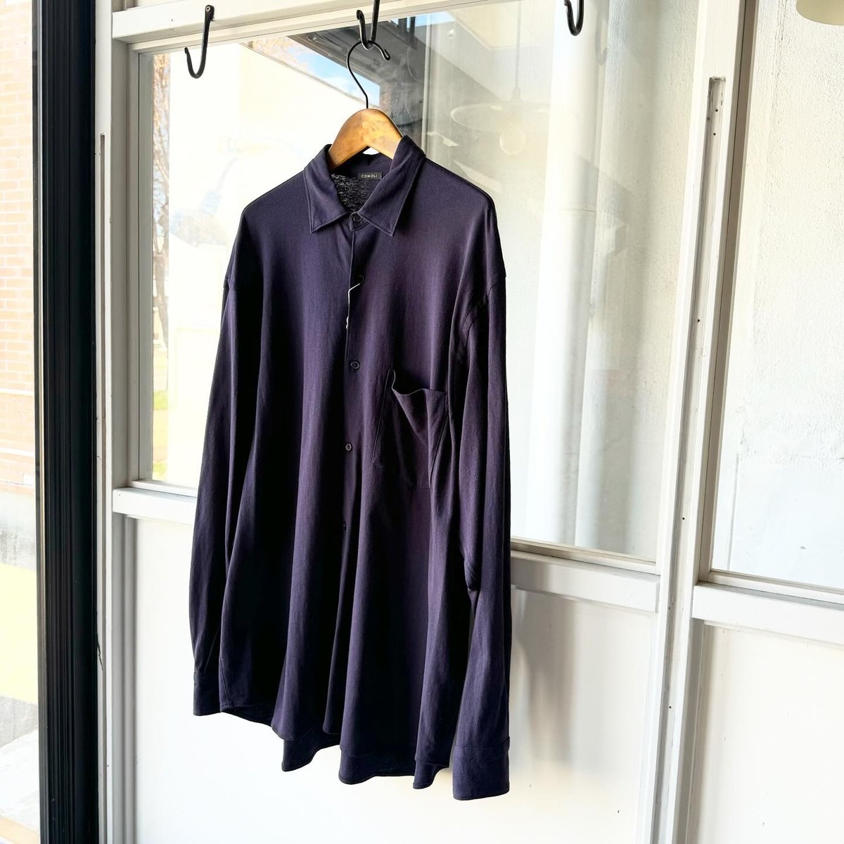 COMOLI コットンジャージ コモリシャツ | Less Higashikawa