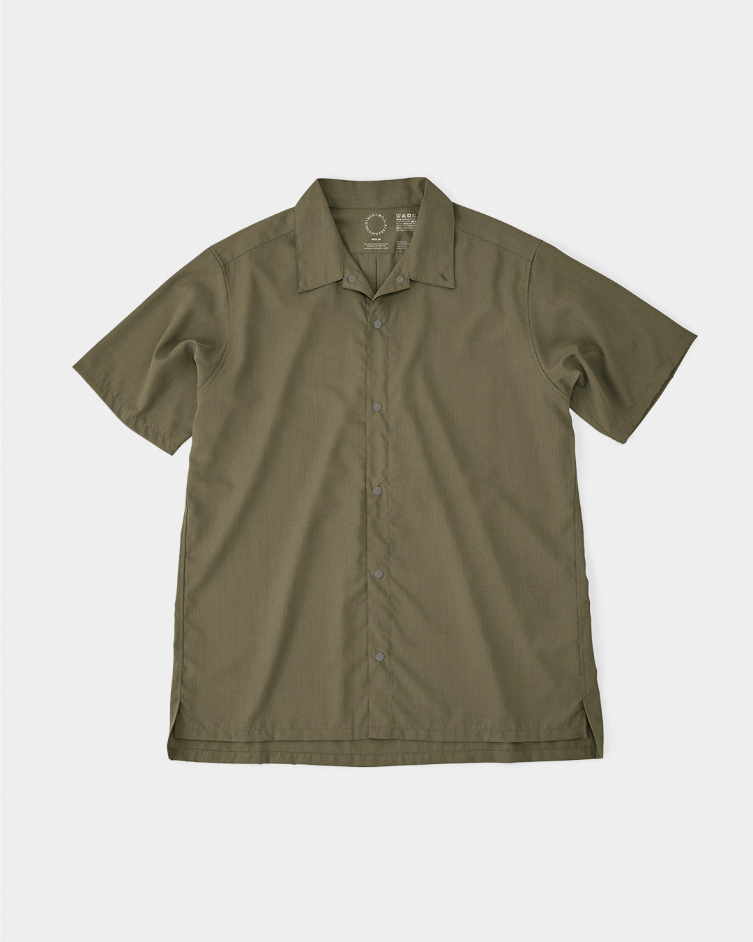 山と道　Bamboo Shirt nomad M size Bamboo Short Sleeve Shirt | Yamatomichi U.L. HIKE & BACKPACKING
