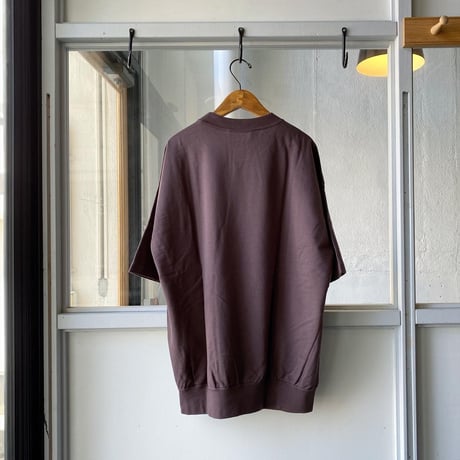 AURALEE SUPER HIGH GAUGE SWEAT BIG TEE (Mens)  A20SP02NU