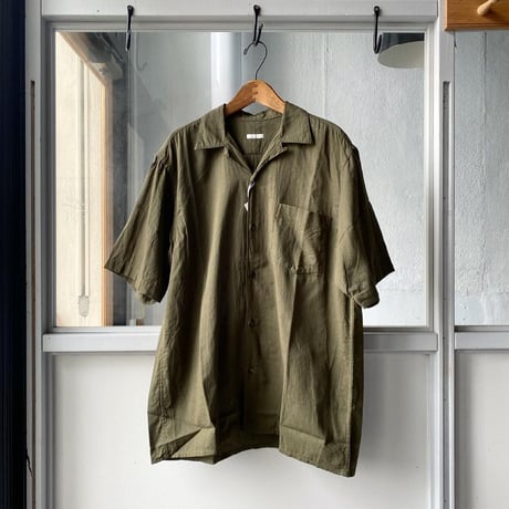 COMOLI  ベタシャン  オープンカラーシャツ