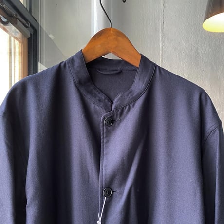 COMOLI   ウールフラノ スタンドカラージャケット