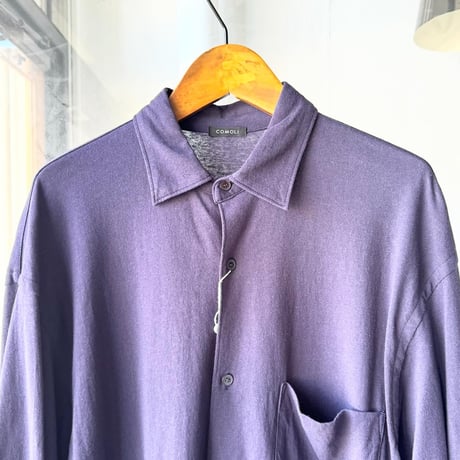 COMOLI　コットンジャージ コモリシャツ