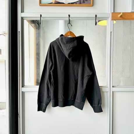 COMOLI　製品染 裏毛 ジップパーカ