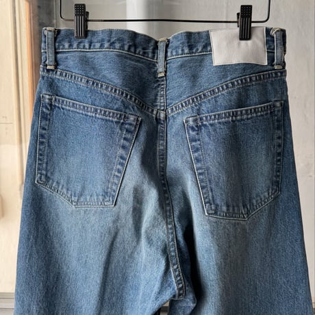 ssstein　  TWIST SEAM VINTAGE DENIM JEANS